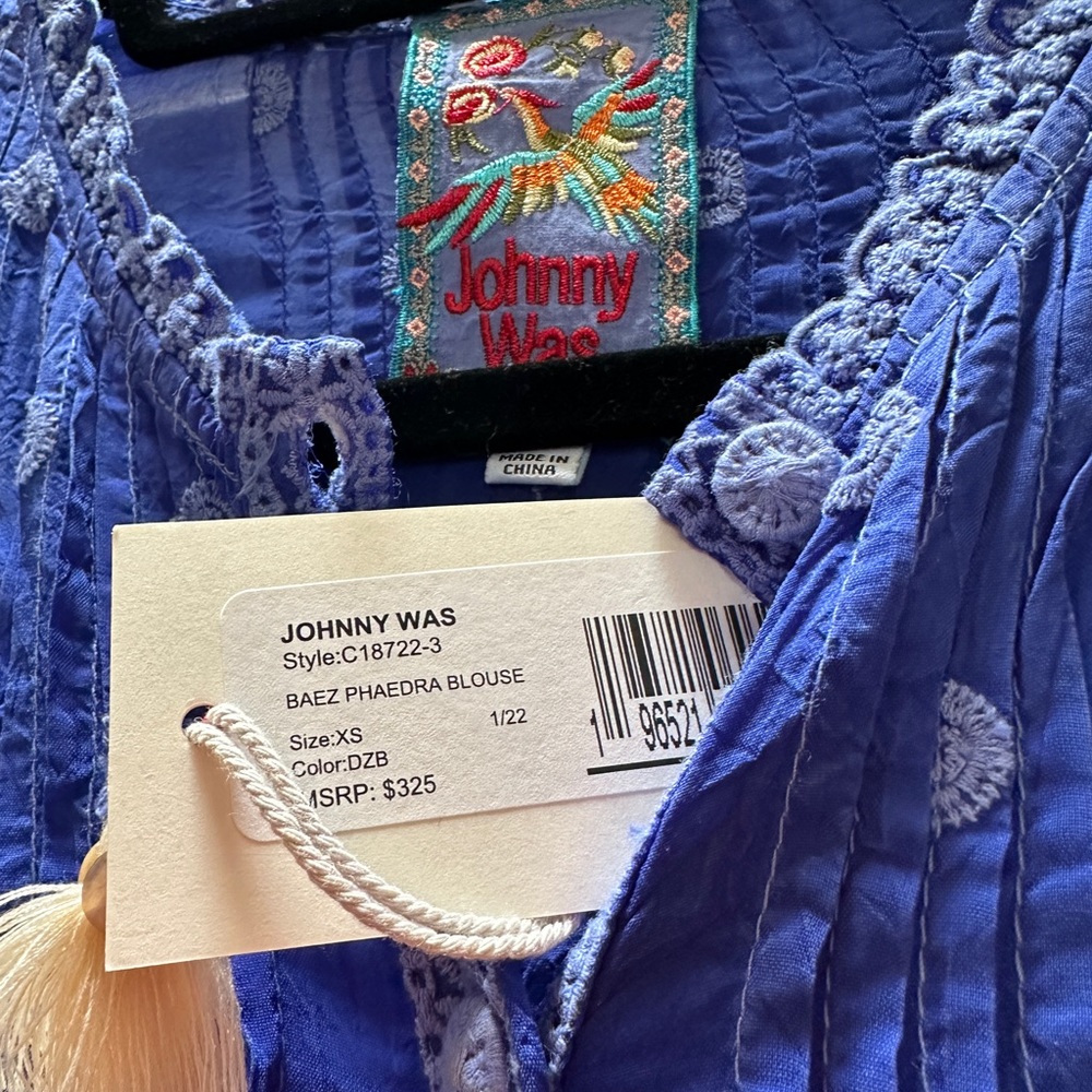 Johnny Was blouse - Picture 4 of 6